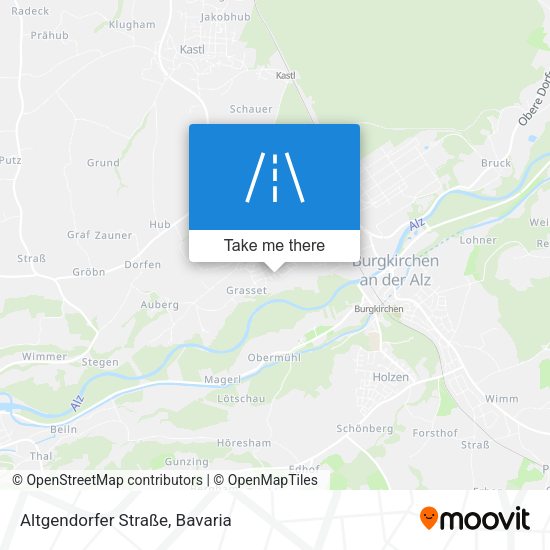 Altgendorfer Straße map