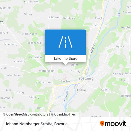 Johann-Namberger-Straße map