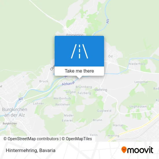 Карта Hintermehring
