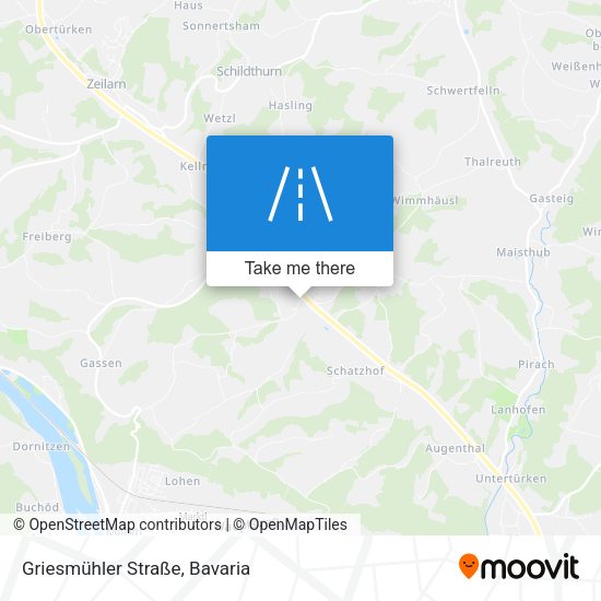 Griesmühler Straße map