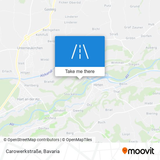 Carowerkstraße map