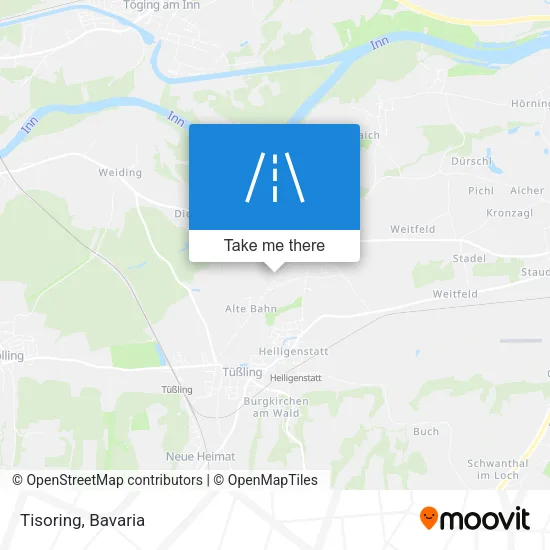 Карта Tisoring