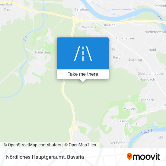Nördliches Hauptgeräumt map