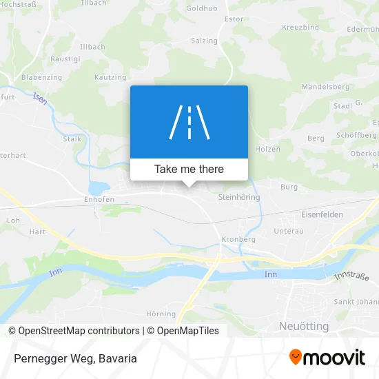 Карта Pernegger Weg