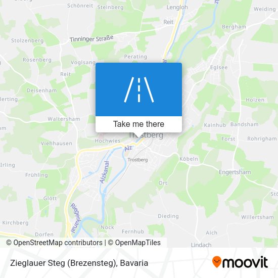 Zieglauer Steg (Brezensteg) map