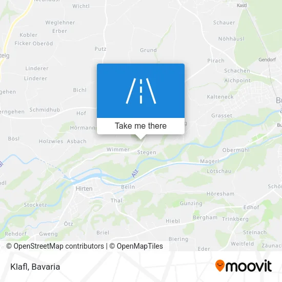 Карта Klafl