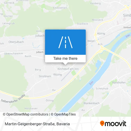 Карта Martin-Geigenberger-Straße