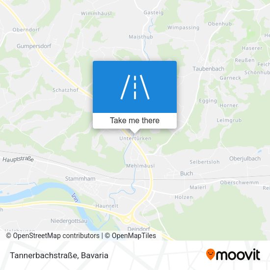 Tannerbachstraße map