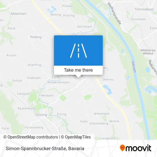 Карта Simon-Spannbrucker-Straße
