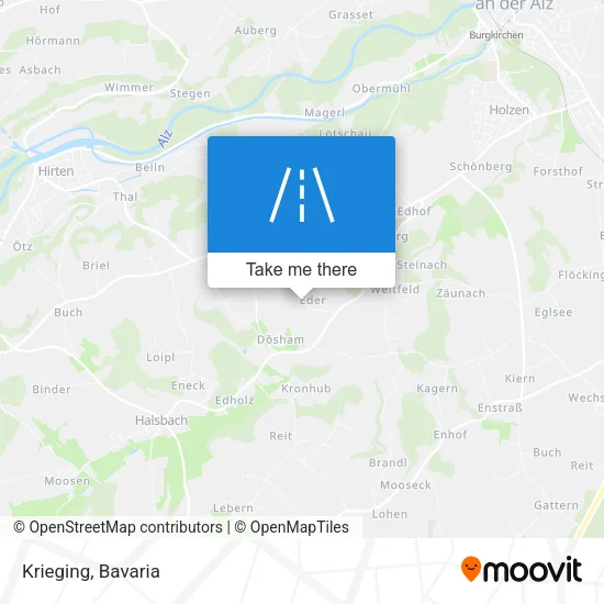 Карта Krieging