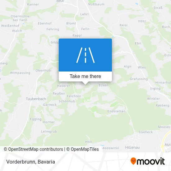 Vorderbrunn map