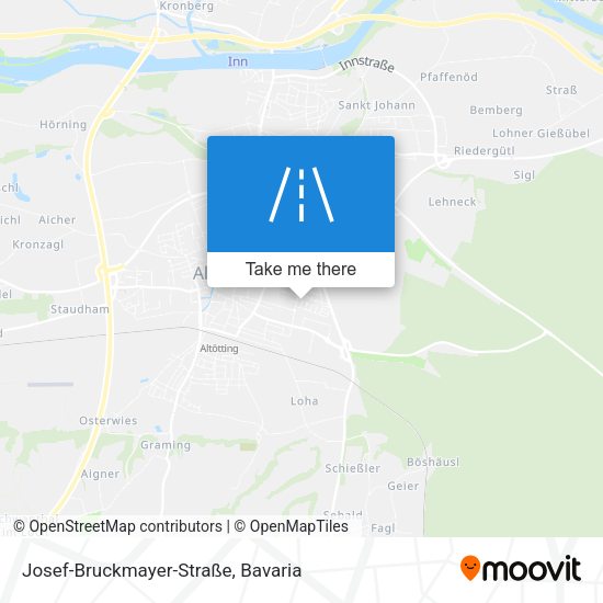 Josef-Bruckmayer-Straße map
