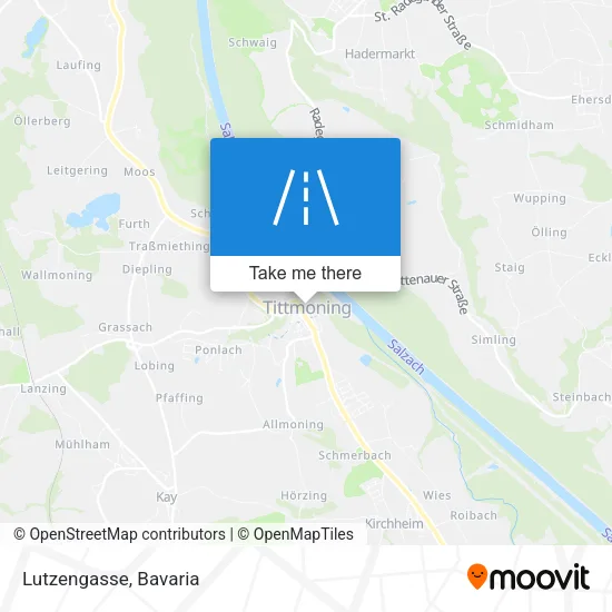 Lutzengasse map