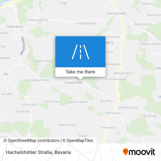 Hachelstuhler Straße map