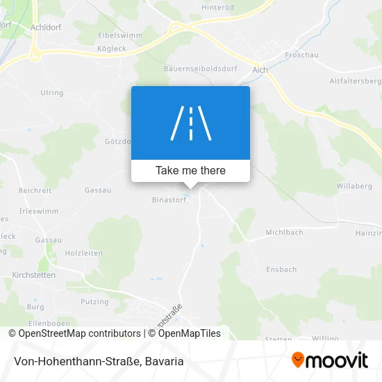 Карта Von-Hohenthann-Straße