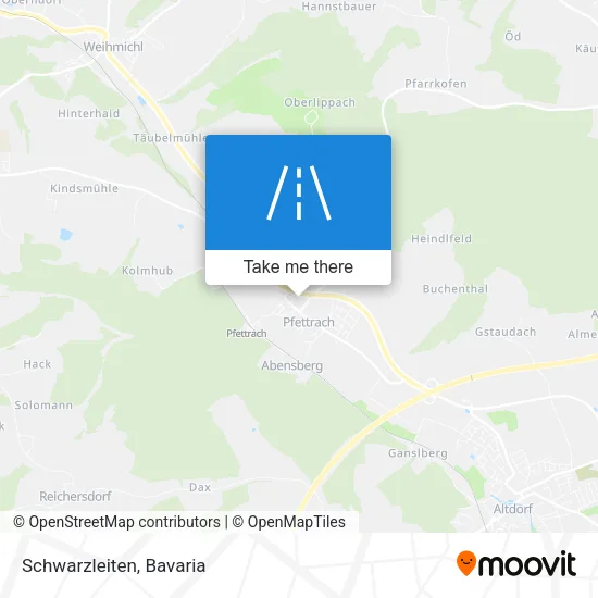 Карта Schwarzleiten