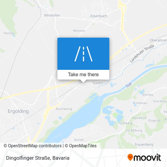Dingolfinger Straße map