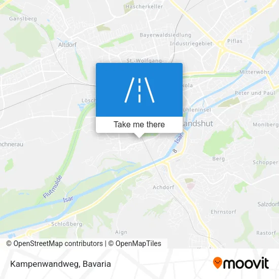 Карта Kampenwandweg