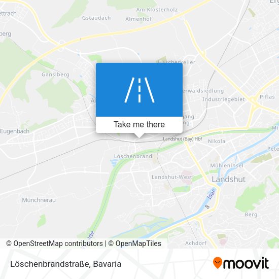 Löschenbrandstraße map