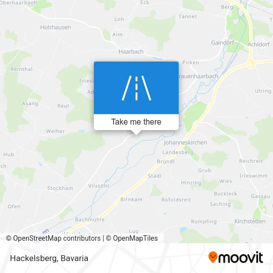 Карта Hackelsberg