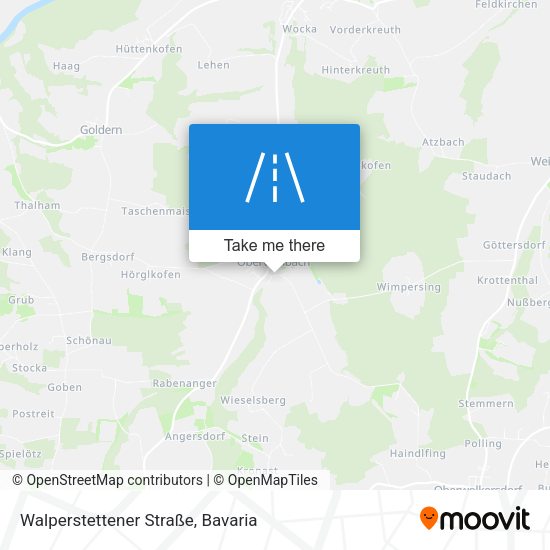 Walperstettener Straße map