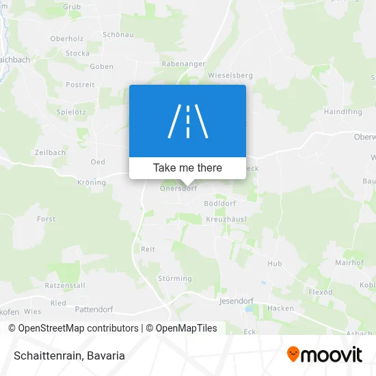 Schaittenrain map