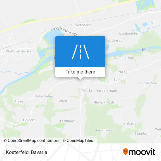 Карта Kosterfeld