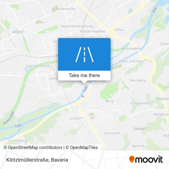 Klötzlmüllerstraße map