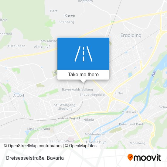 Dreisesselstraße map
