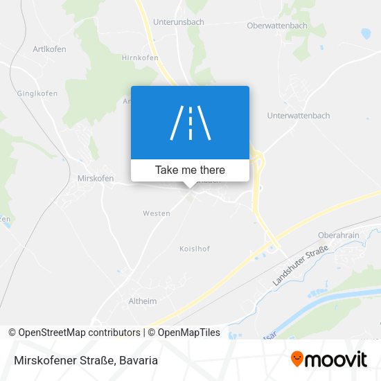 Mirskofener Straße map