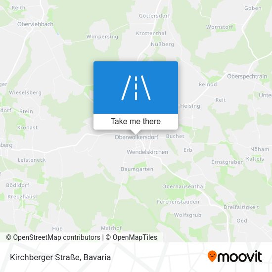 Kirchberger Straße map