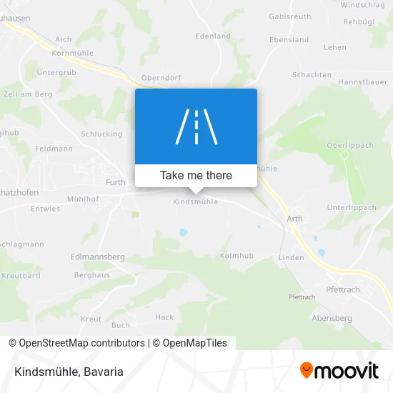 Карта Kindsmühle