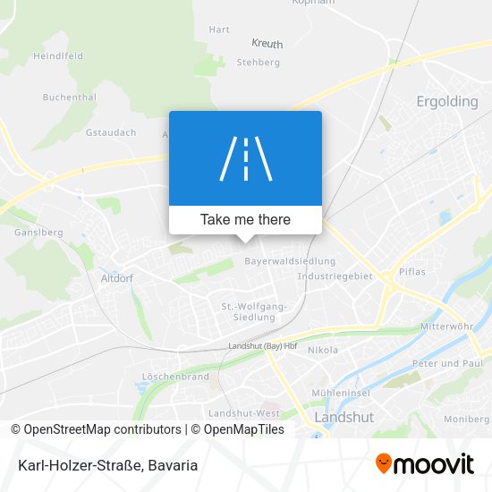 Karl-Holzer-Straße map