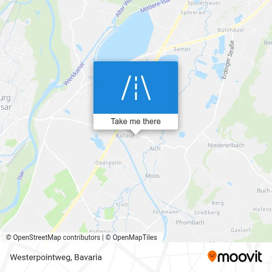 Westerpointweg map