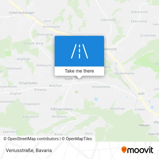 Карта Veriusstraße