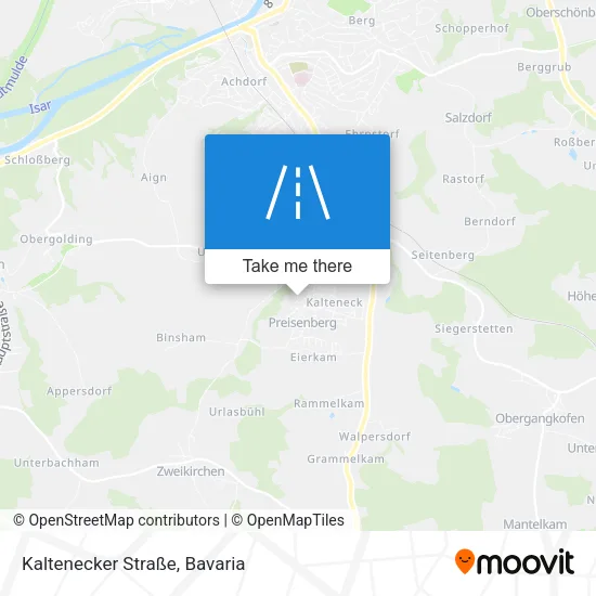 Kaltenecker Straße map