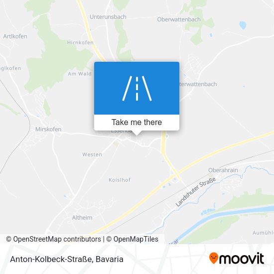 Anton-Kolbeck-Straße map