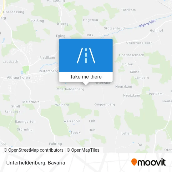 Карта Unterheldenberg