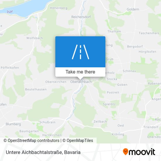 Untere Aichbachtalstraße map