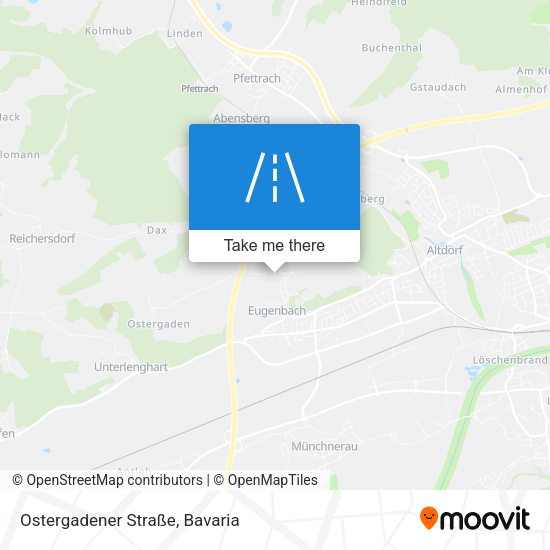 Ostergadener Straße map