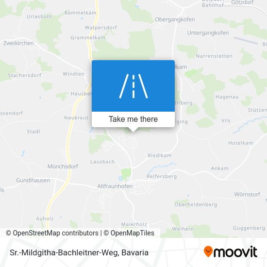 Sr.-Mildgitha-Bachleitner-Weg map