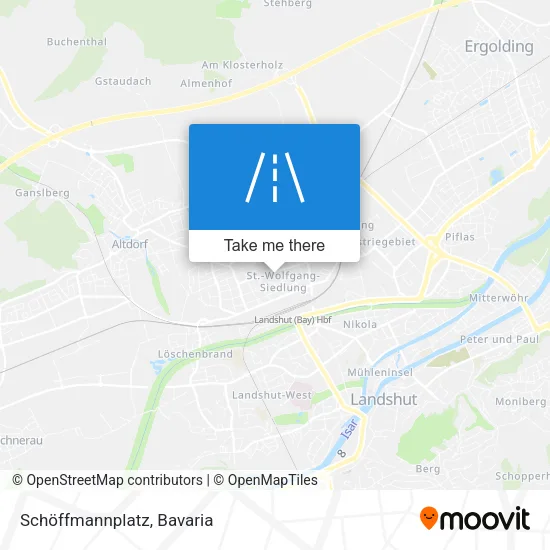 Schöffmannplatz map