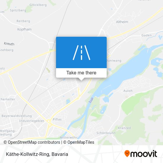 Käthe-Kollwitz-Ring map