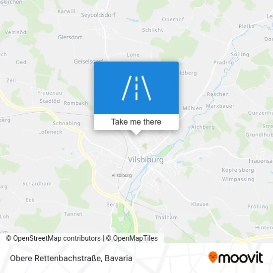 Карта Obere Rettenbachstraße