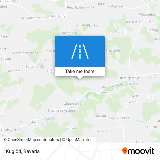 Карта Kuglöd