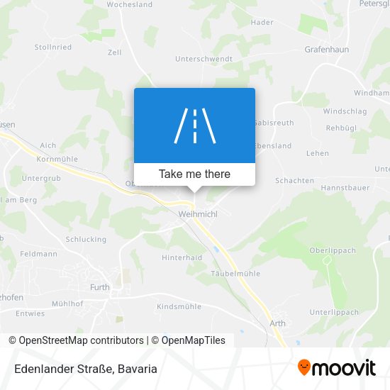 Edenlander Straße map