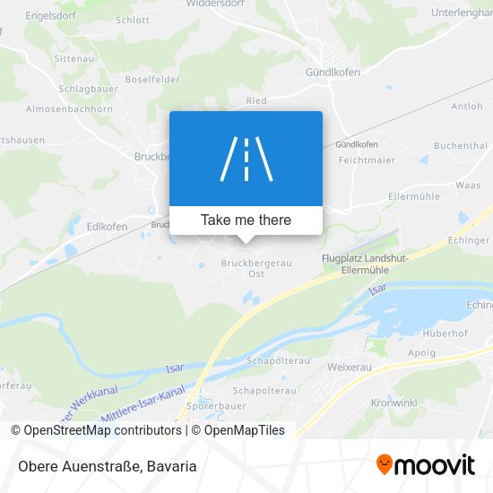 Obere Auenstraße map