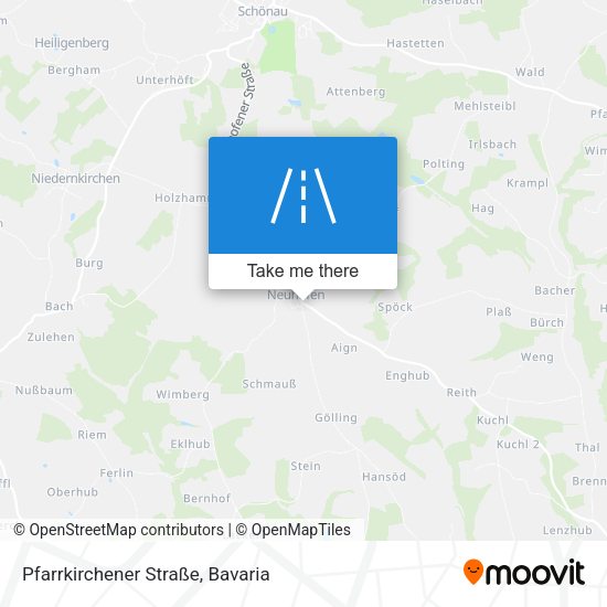 Pfarrkirchener Straße map