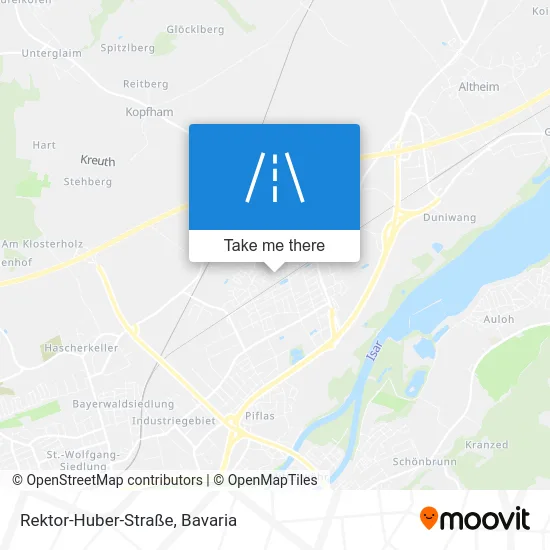 Rektor-Huber-Straße map