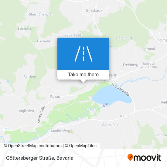 Göttersberger Straße map